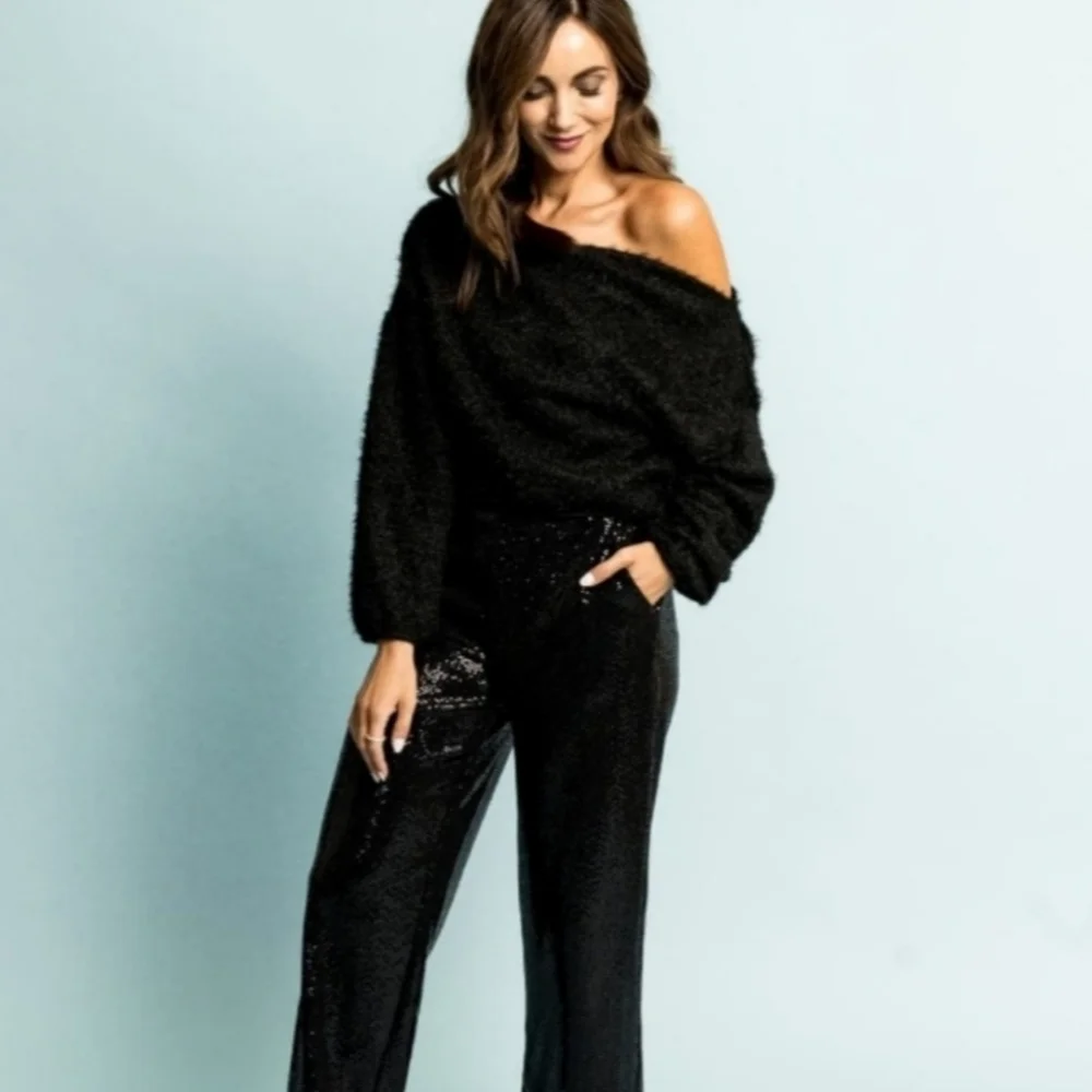 Gibson Bateau Neck Blouson Top, 1X & 2X - Picture 3 of 11